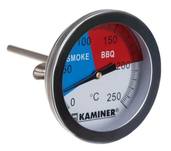 Kaminer Termometer za žar in</strong> smoker, nerjaveče jeklo 3