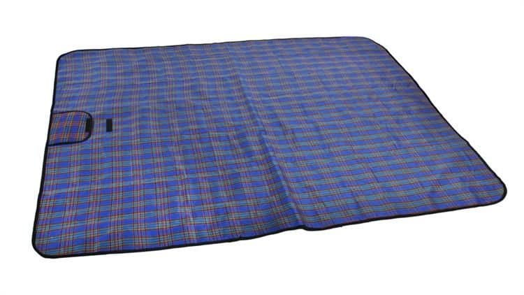 Malatec Vodoodporna piknik odeja 145x180 cm, osnovna, modra 8