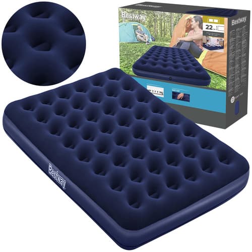 Bestway Napihljiv ležišče za dve osebi 203x152x22cm