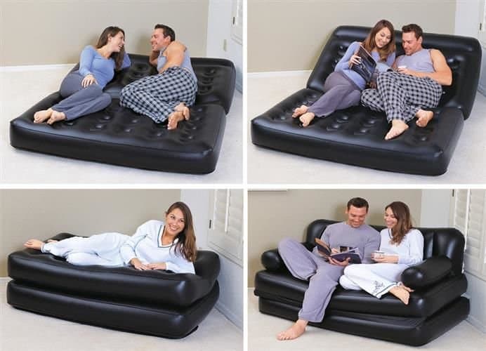 Napihljiva sofa BESTWAY 75054, 188x152x64 cm 6