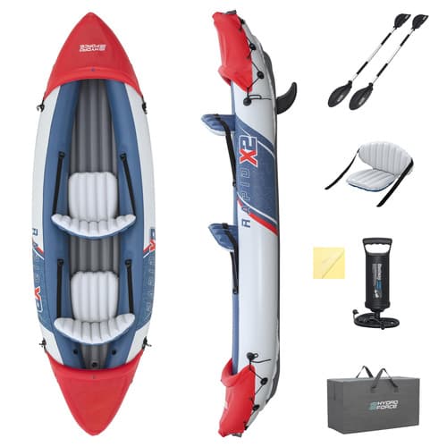 BESTWAY Kajak napihljiv 321cm z vesli in tlačilko 2