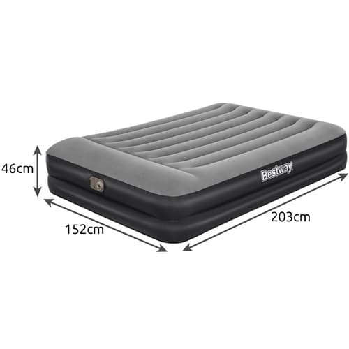 BESTWAY dvoposteljnina z vgrajeno pumpo 203x152x46cm 2