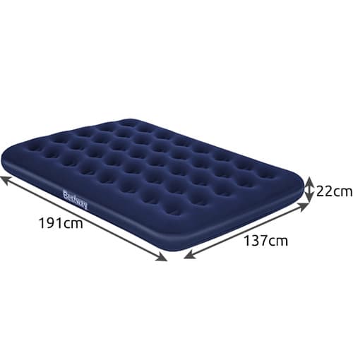 Dvoposteljni ležišče BESTWAY 191x137x22 cm 4