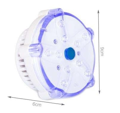 BESTWAY LED svetilka za bazen/jacuzzi 60303, 7 barv, na baterije 4