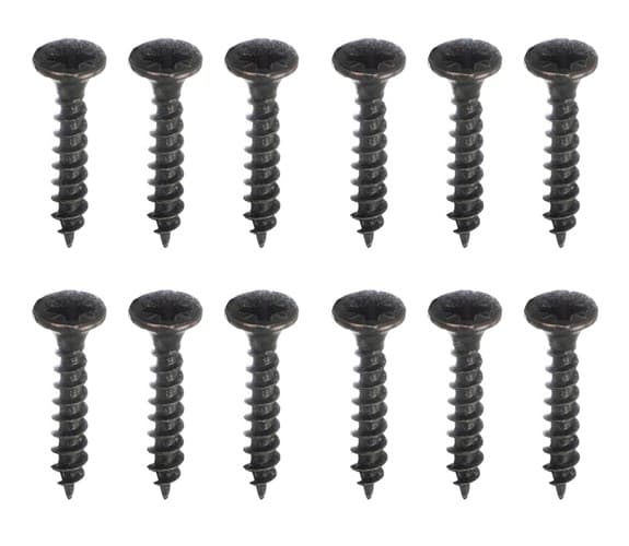 Črni stenski obešalniki v stilu loft - set 5 kosov 4