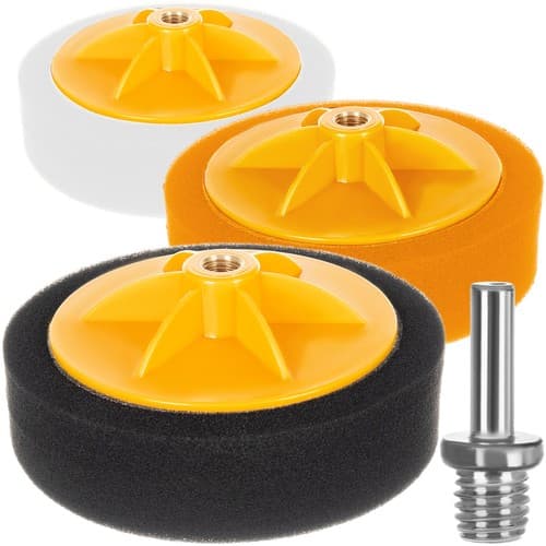 Komplet polirnih gobic za avto 145mm - set 3 kosov