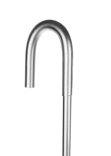 Prizemna kotna polica za tuš kabino - aluminij, srebrna 5