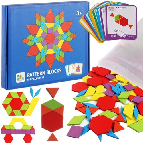 KRUZZEL Edukacijska sestavljanka - geometrijske oblike 8