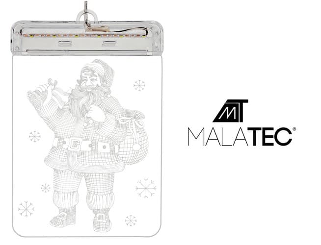 MALATEC 3D LED vitraž - Božiček, na baterije 6