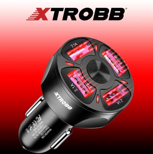 Avtomobilski polnilnik 4x USB + kabel XTROBB 6