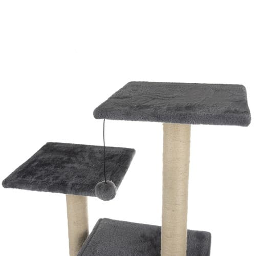 PURLOV Mačji praskalnik 71cm, siv 4