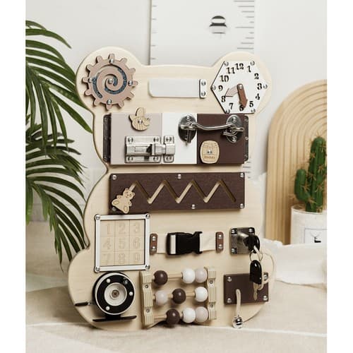 Kruzzel 22584 Manipulativna tablica medvedek 4