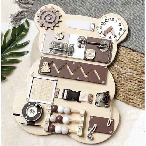 Kruzzel 22584 Manipulativna tablica medvedek 5
