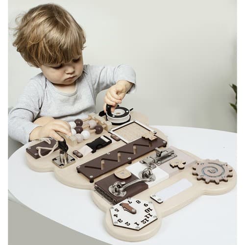 Kruzzel 22584 Manipulativna tablica medvedek 8