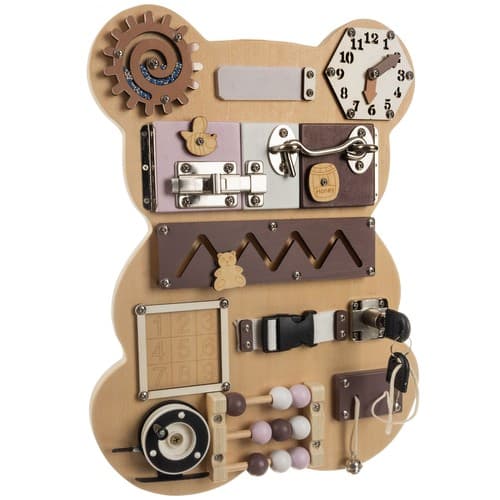 Kruzzel 22584 Manipulativna tablica medvedek 3