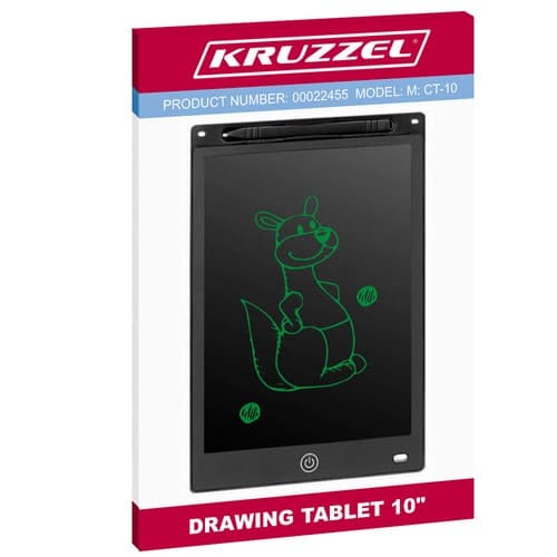 Grafična tablica za risanje KRUZZEL 10", črna