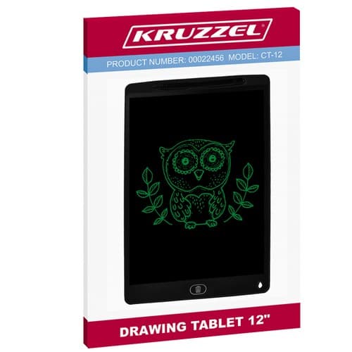 Grafična tablica za risanje KRUZZEL 12", črna 7