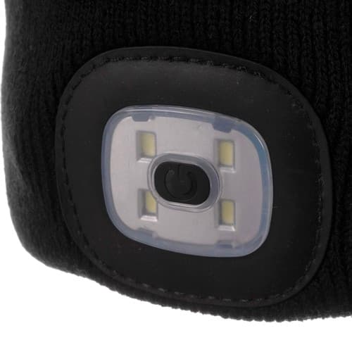 Zimska kapa s LED svetilko TRIZAND 22663, črna 5