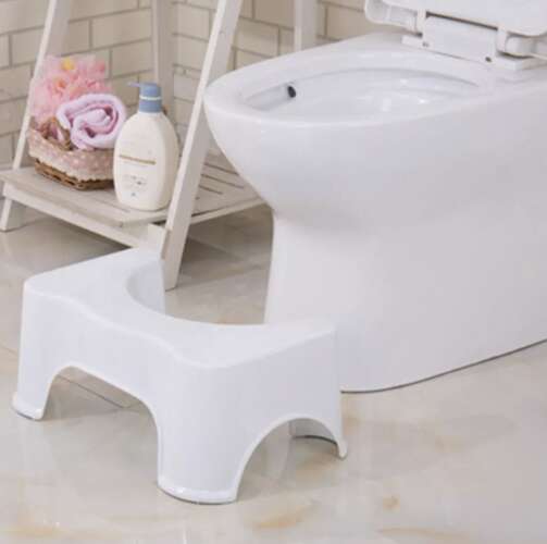 WC podnožek/stoleček RUHHY 21852, 42x17x26 cm, bel 8