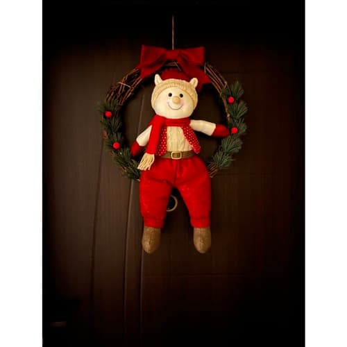Ruhhy Božični venec na vrata "Elf", 36 cm 8