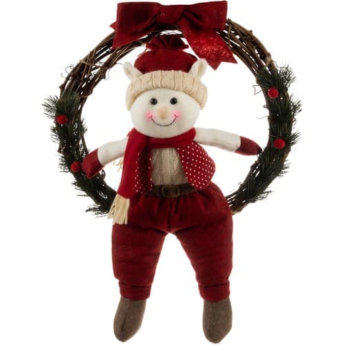 Ruhhy Božični venec na vrata "Elf", 36 cm 2