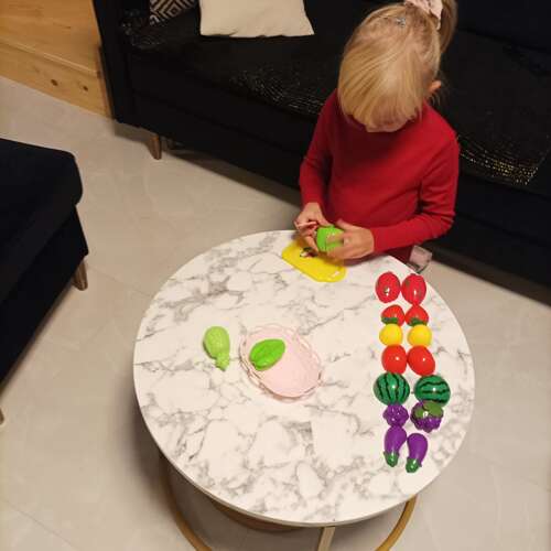 KRUZZEL set sadja in zelenjave za rezanje v košarici 8