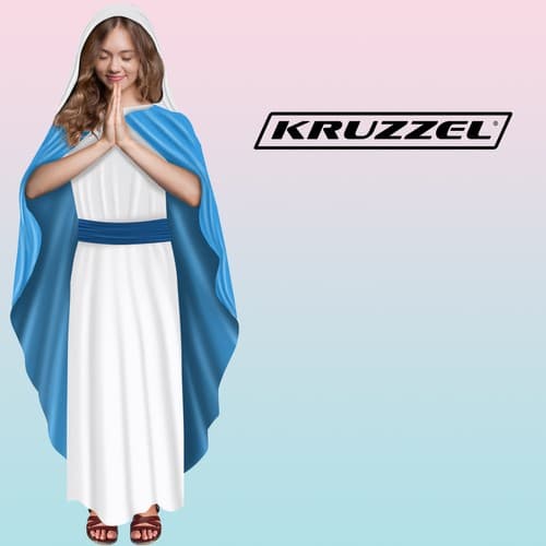 Kostum Marije KRUZZEL 22558 - obleka, tančica 2