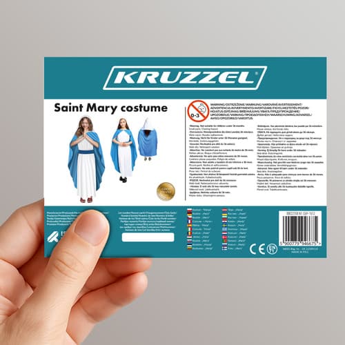 Kostum Marije KRUZZEL 22558 - obleka, tančica 6