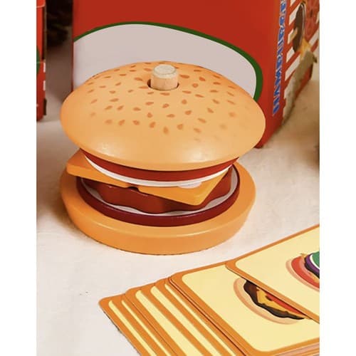 KRUZZEL Leseni burger - Sorter z naročilnicami 8