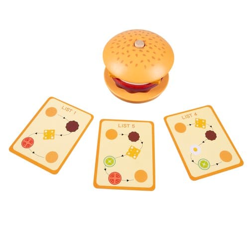 KRUZZEL Leseni burger - Sorter z naročilnicami 7