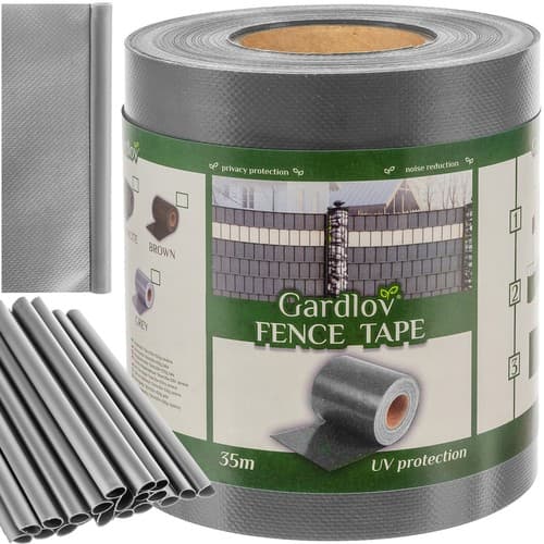 GARDLOV Ogrodna folija za panele siva 19cm x 35m (630g/m2)
