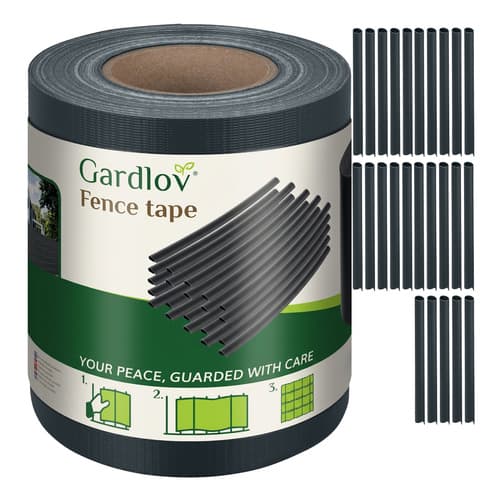 GARDLOV Ogrodna folija za panele antracit 19cm x 35m (630g/m2) 2
