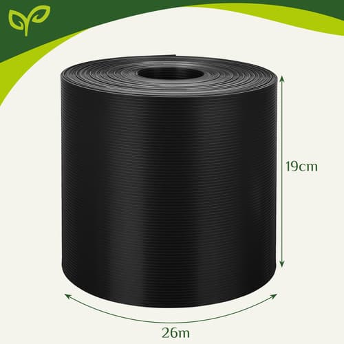 GARDLOV Ogrodna folija za panele antracit 19cm x 26m (700g/m2) 2