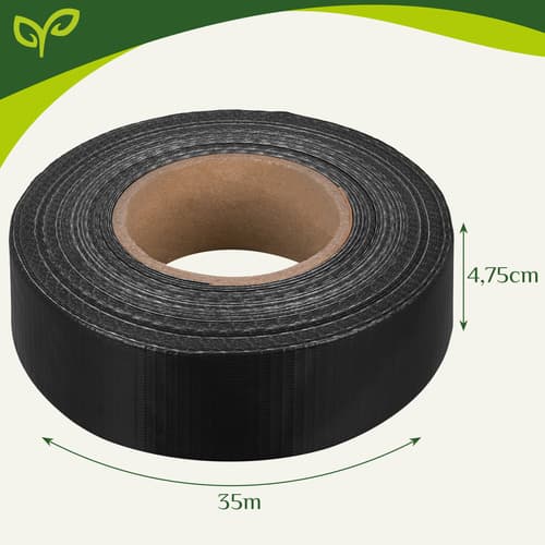 GARDLOV Ogrodna folija za panele antracit 4,75cm x 35m (450g/m2) 4