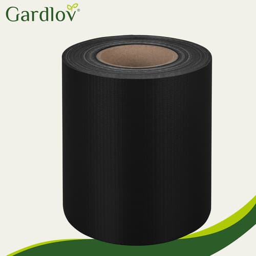 Ogrijna traka za panelne ograde 19cmx35m, črna, 450g/m² GARDLOV 6