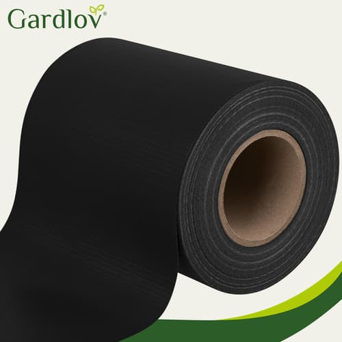 Ogrijna traka za panelne ograde 19cmx35m, črna, 450g/m² GARDLOV 7