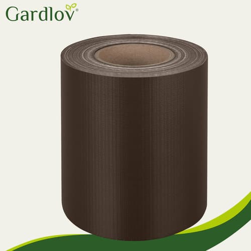Ograjna traka za panelne ograde 19cmx35m, rjava, 450g/m² GARDLOV 7
