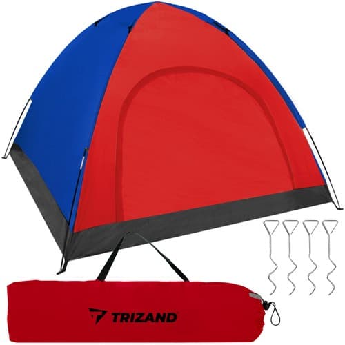 TRIZAND 4-osebni turistični šotor NT23485, vodoodporen 2