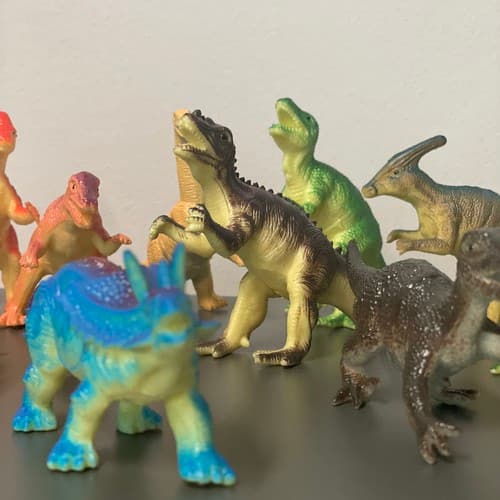 KRUZZEL Dinozavri - set 12 figuric 2