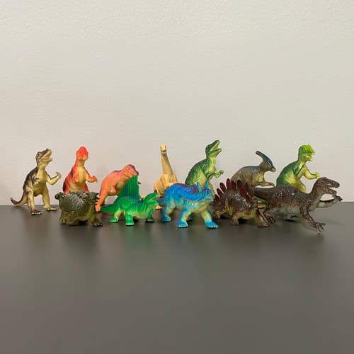 KRUZZEL Dinozavri - set 12 figuric 3