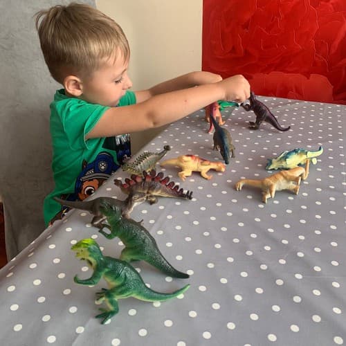 KRUZZEL Dinozavri - set 12 figuric 6