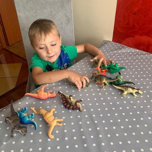 KRUZZEL Dinozavri - set 12 figuric 7