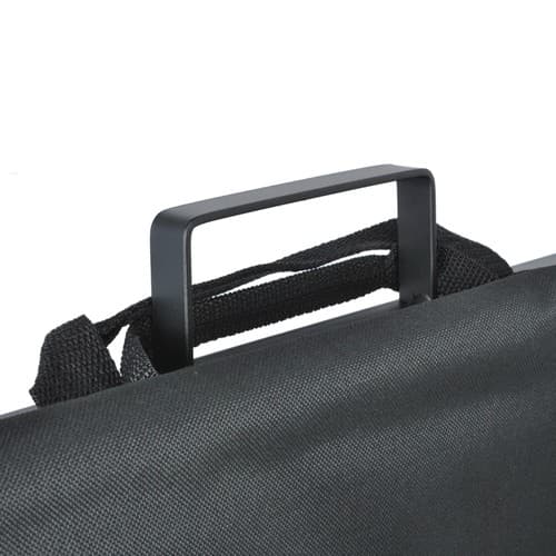 Stojalo za drva Kaminer 2w1 - kovinsko, črno, 50,5 cm 5