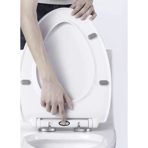 Deska za WC školjko RUHHY, počasi se spušča 3