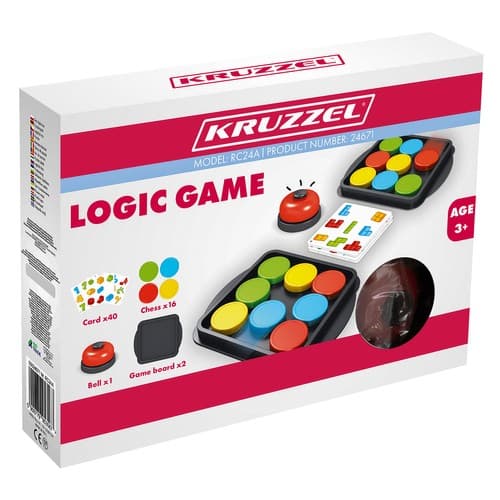 Logična igra KRUZZEL za razvoj spomina in mišljenja 2