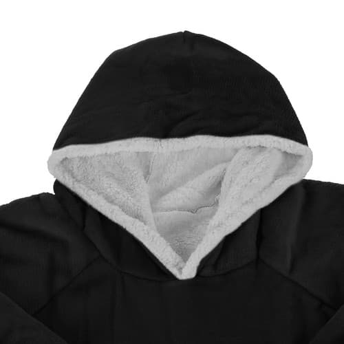 Pohodni plašč XXL Ruhhy - črn 6