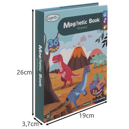 ISO TRADE Magnetna sestavljanka - Dinozavri 24730 2