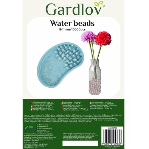 GARDLOV Hydrogel kroglice za rastline, prozorne, 10000 kos. 2
