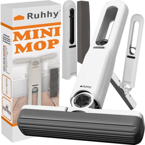Mini Mop RUHHY 24345 s 2 krpicami za čiščenje oken