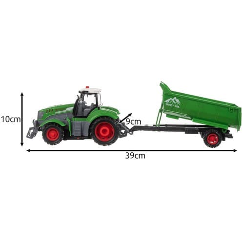 Traktor na daljinsko vodenje KRUZZEL s prikolico 3